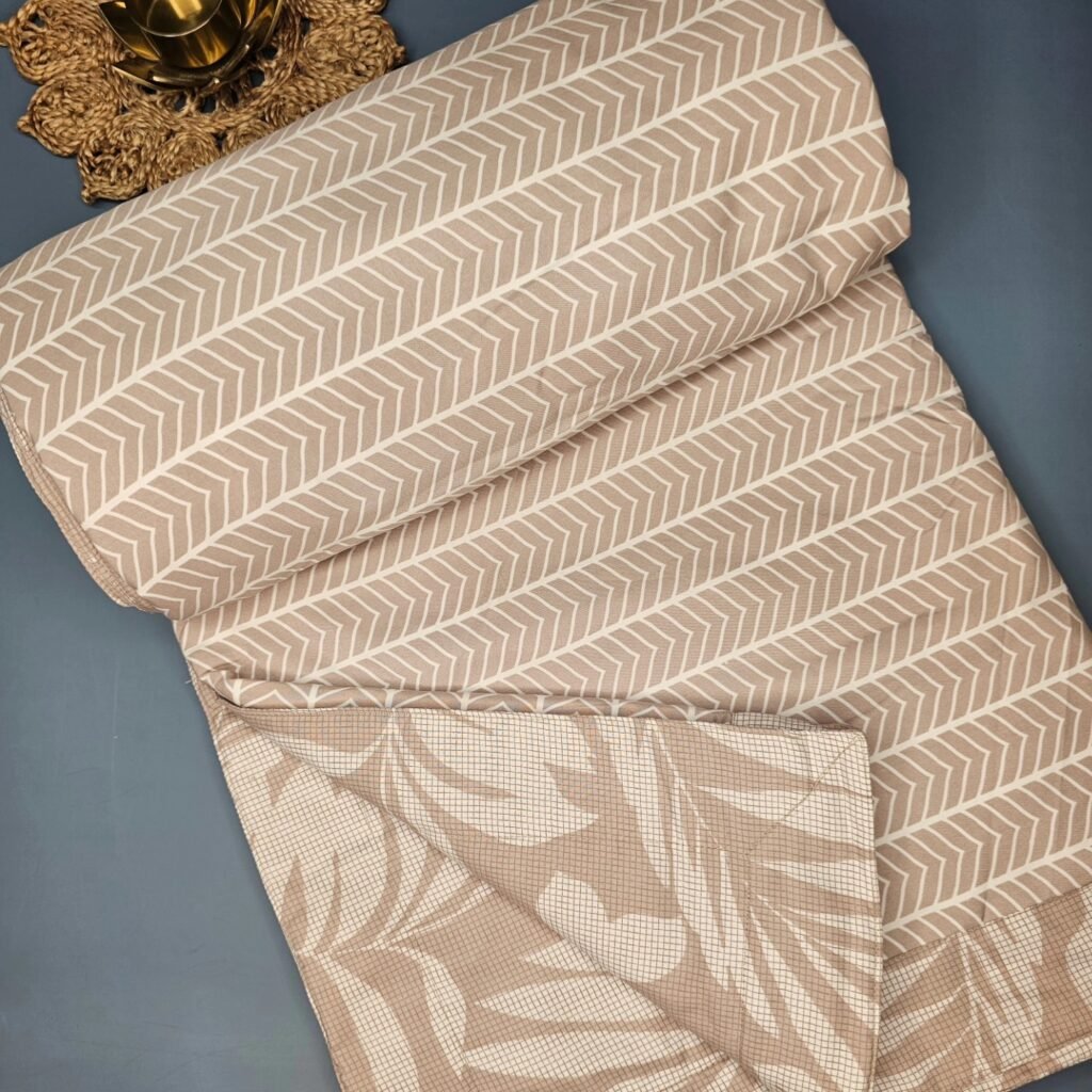 Cotton Single Bed Reversible Dohars